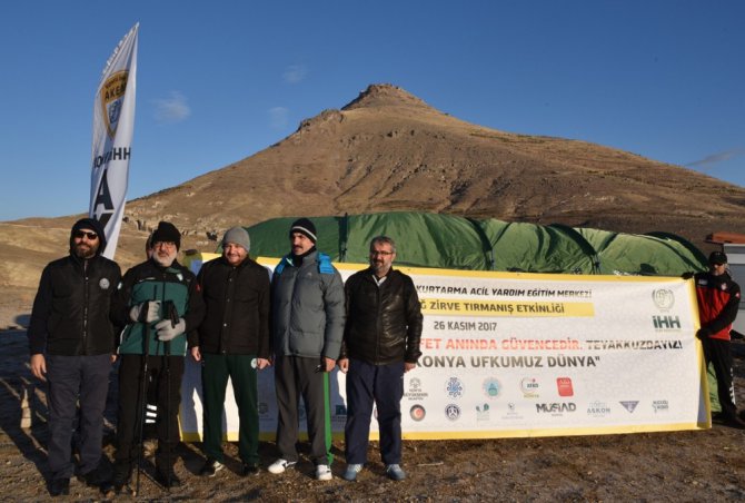 Takkeli Dağ’da ilk yardım eğitimi