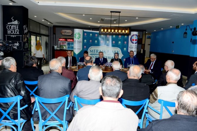 Meram’da halk toplantıları sürüyor
