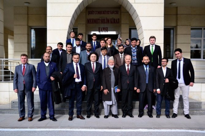Afganistan Yüksek Mahkemesi heyetinden Konya Adliyesine ziyaret