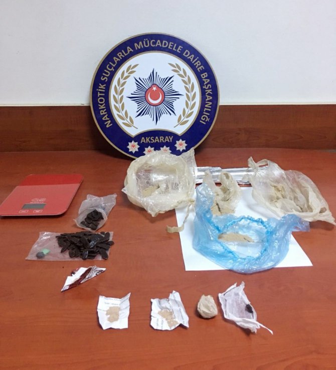 Aksaray’da Afganistanlılara uyuşturucu operasyonu: 9 gözaltı