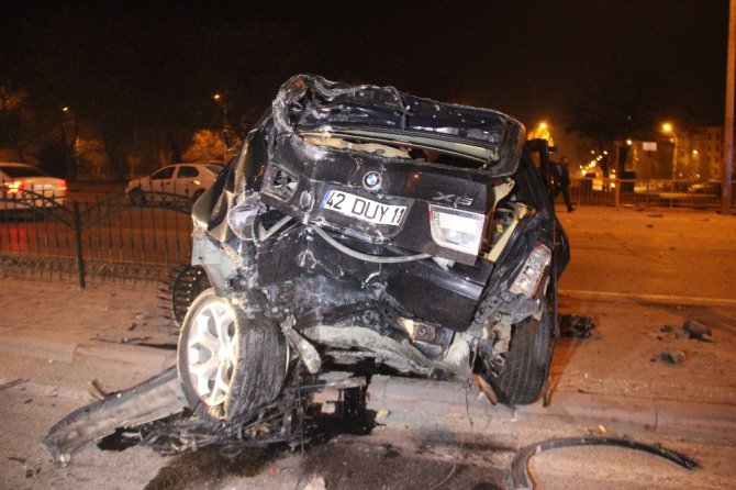 Kaza yapan cipin hız ibresi 160 kilometrede takılı kaldı