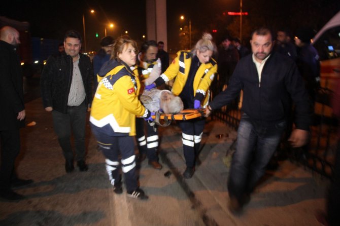 Kaza yapan cipin hız ibresi 160 kilometrede takılı kaldı