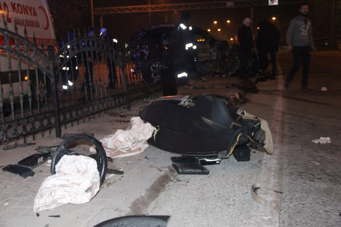 Kaza yapan cipin hız ibresi 160 kilometrede takılı kaldı