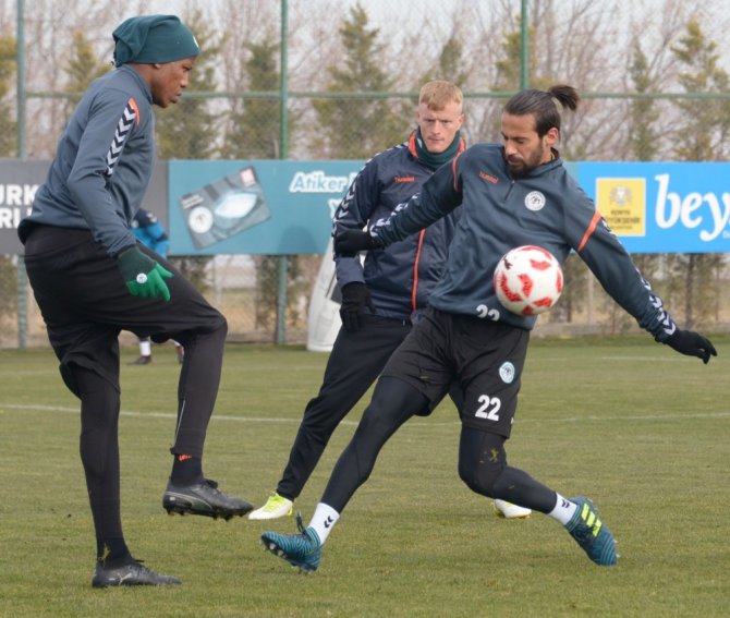 Atiker Konyaspor, Batman Petrolspor maçı hazırlıklarına başladı