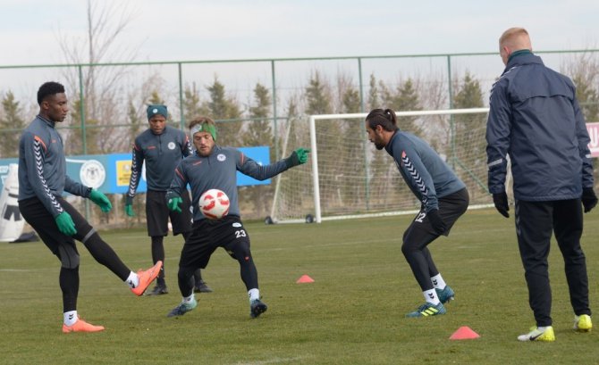 Atiker Konyaspor, Batman Petrolspor maçı hazırlıklarına başladı