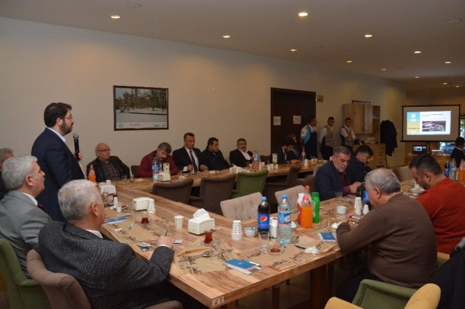 Başkan Yazgı, esnaf odası başkanlarıyla istişare toplantısında buluştu