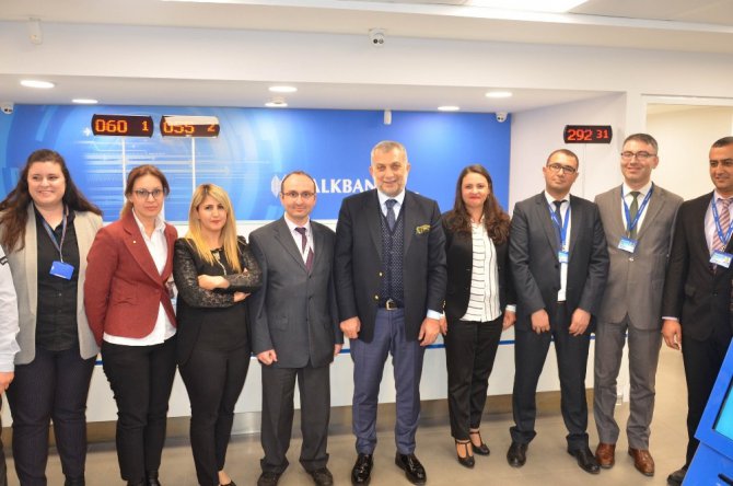 AK Parti’li Külünk’ten Halkbank’a ziyaret