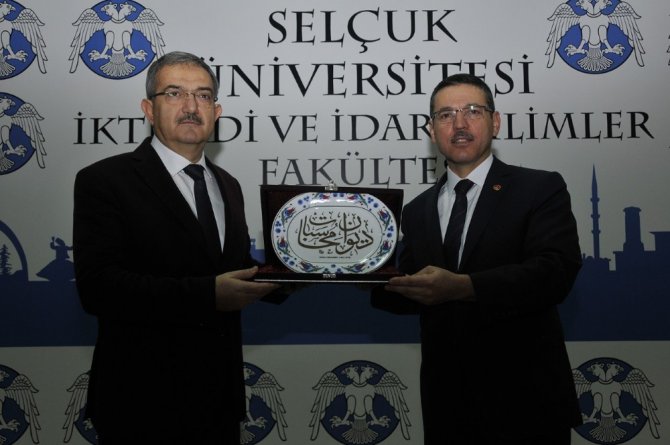 Sayıştay Başkanı Baş, Selçuk Üniversitesinde