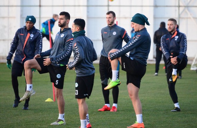 A. Konyaspor, Fenerbahçe maçı hazırlıklarını sürdürdü
