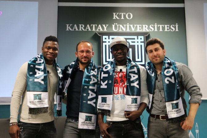 Atiker Konyasporlu Fofana, KTO Karatay 3. Sağlıklı Beslenme Günleri’nde