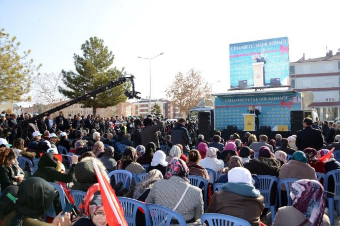 Başkan Akyürek Cihanbeyli Şehir Konağı’nın açılışını yaptı