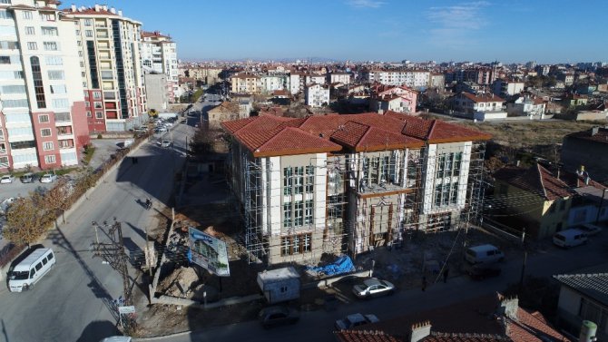 Meram’da Fahrünnisa Sosyal Tesisi tamamlanıyor