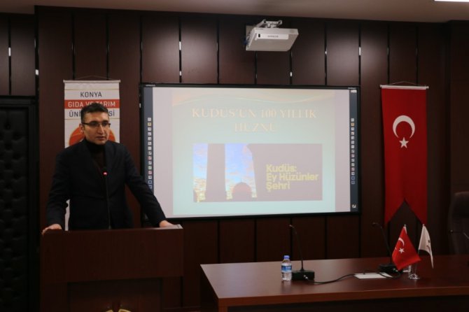 KGTÜ’de Kudüs Konferansı