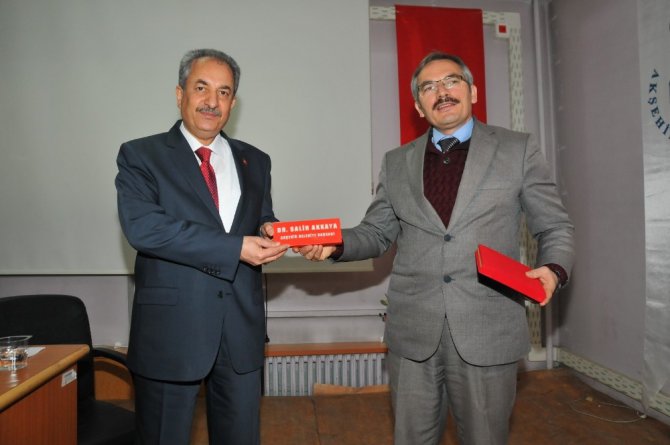 Başkan Akkaya mezun olduğu lisedeki öğrencilerle buluştu