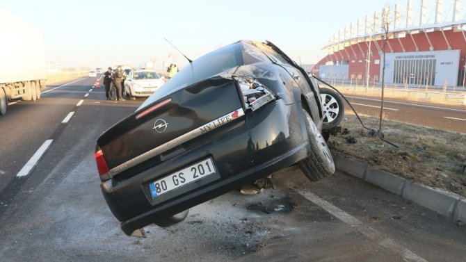 Aksaray’da trafik kazası: 2 yaralı