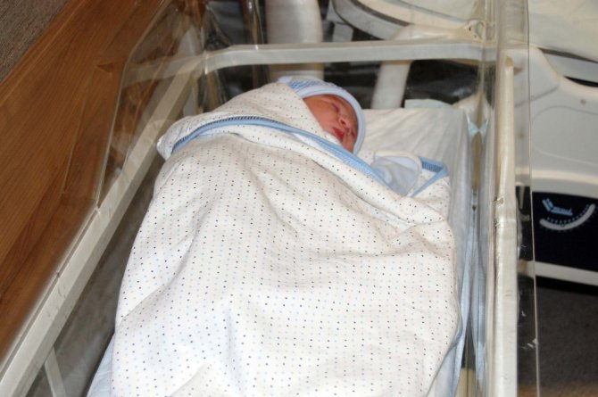 Konya’da yeni yılın ilk bebeği “Bekir” bebek oldu