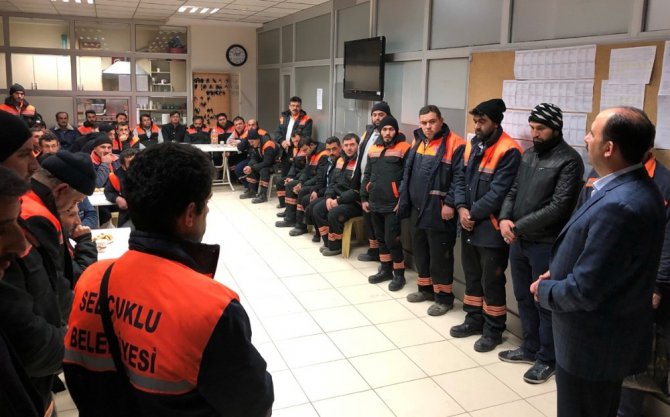 Başkan Altay, 2018’i çalışanlarla karşıladı