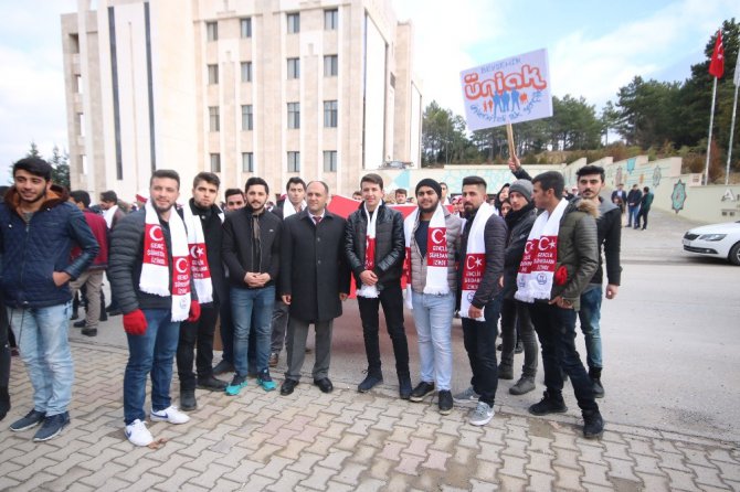 Beyşehir’de ‘Sarıkamış Şehitlerini Anma Yürüyüşü’ düzenlendi