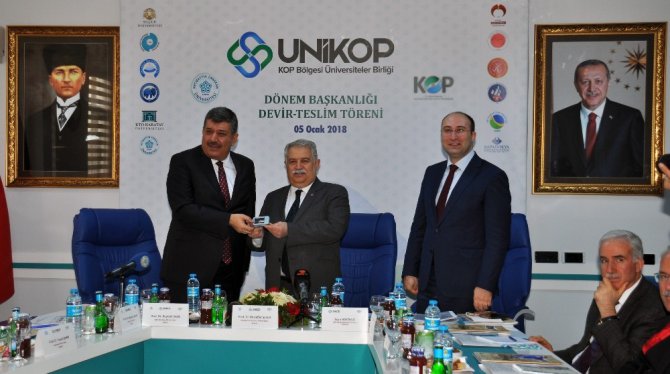NEÜ UNİKOP dönem başkanlığını devraldı