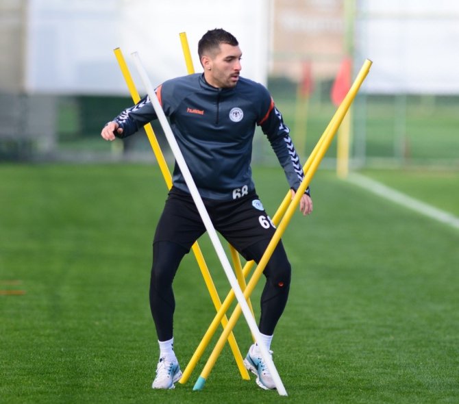 Atiker Konyaspor taktik çalıştı