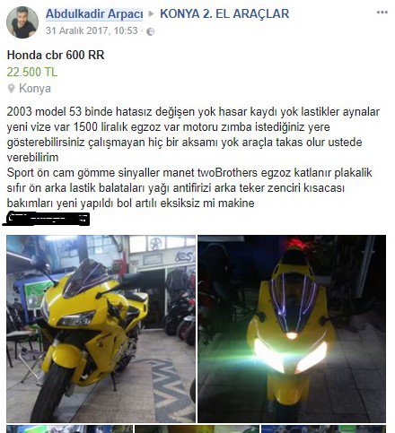 Dubalara çarpan motosikletli hayatını kaybetti