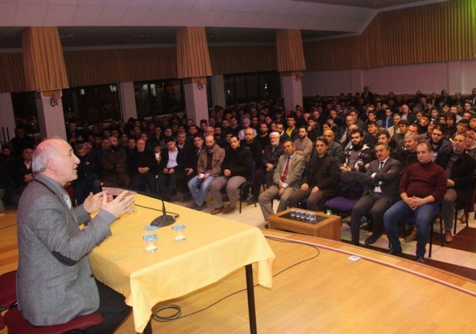 Tarihçi-Yazar Prof. Dr. Ahmet Şimşirgil Seydişehir’de konferans verdi