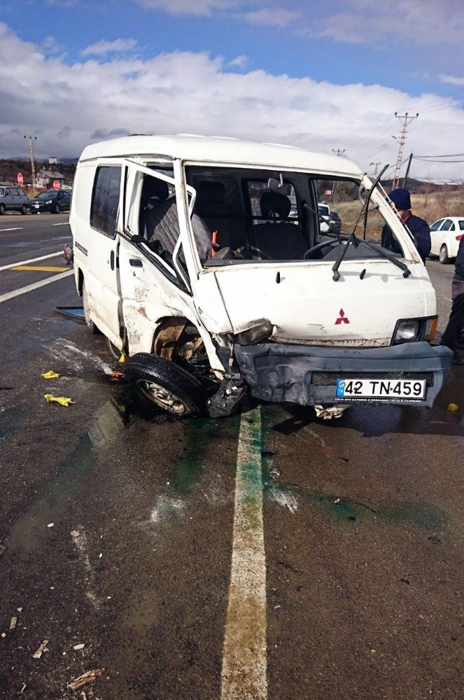 Konya’da trafik kazası: 1 ölü