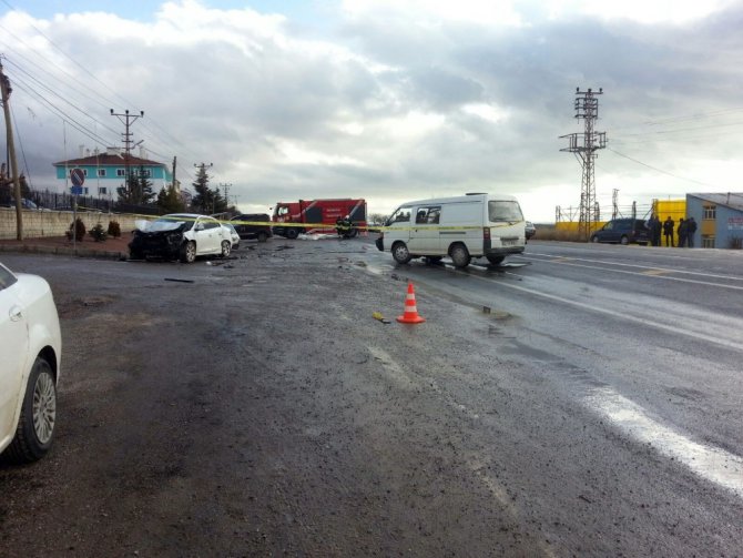 Konya’da trafik kazası: 1 ölü