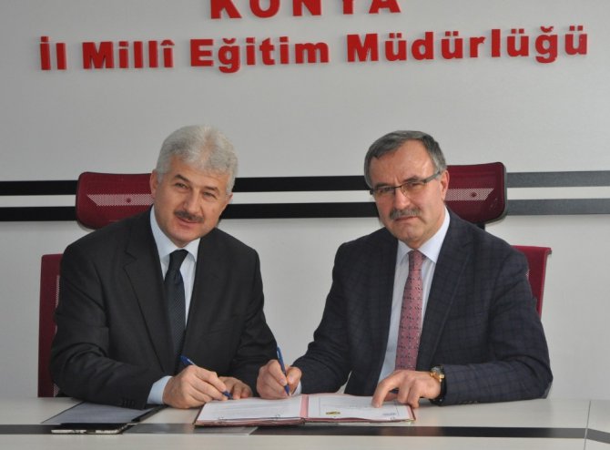 Hidrokon ve Milli Eğitim Müdürlüğü arasında protokol