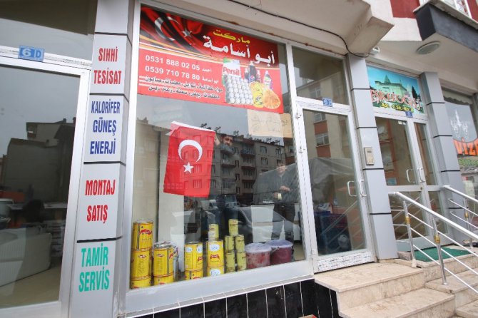 Beyşehir’den “Zeytin Dalı Harekatı”na bayraklı destek