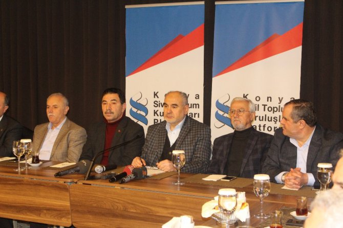 Konya Sivil Toplum Kuruluşları Platformu’ndan 