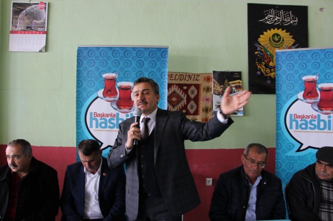 Başkan Tutal, Hasbihal Buluşmalarına devam ediyor