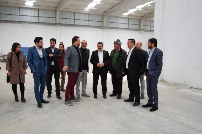 Seydişehir’de çorap fabrikasının ilk adımı atıldı