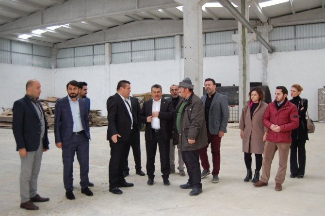 Seydişehir’de çorap fabrikasının ilk adımı atıldı