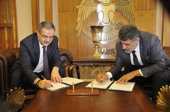 Selçuk Üniversitesinde 1. Konya Kitap Fuarı için protokol imzalandı