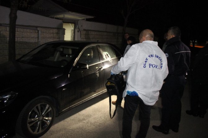 KONESOB Başkanının aracına silahlı saldırı
