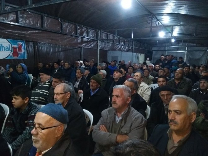 Başkan Tutal, mahalle gezilerine devam ediyor