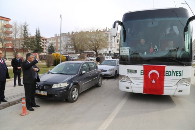 Ereğli Belediyesinden şehit ailelerine kaplıca gezisi