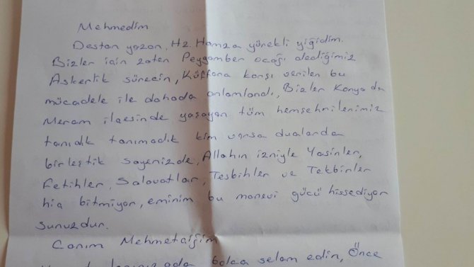 Mehmetçik’e mektup yazma kampanyasına yoğun katılım