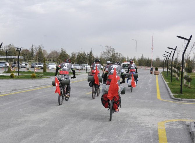 Selçuk’tan Çanakkale’ye bisiklet turu