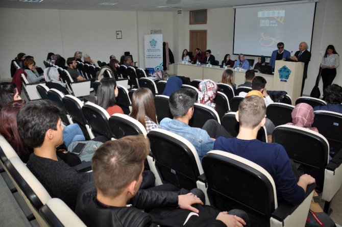NEÜ’de “Engel Değil Destek Olalım” etkinliği düzenlendi
