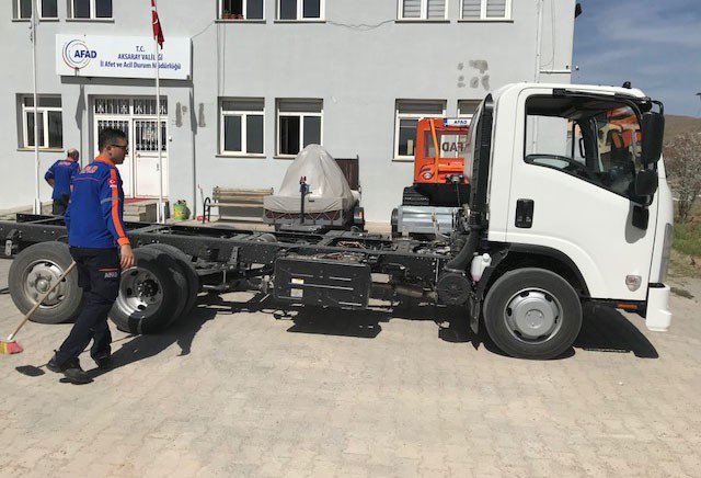 Aksaray AFAD’a yeni kurtarma aracı