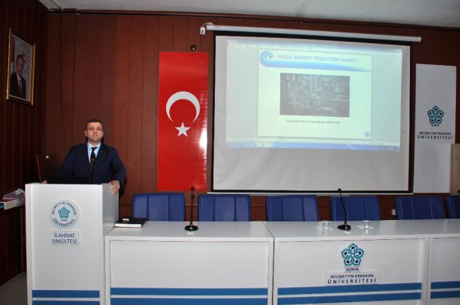 NEÜ’de Hoca Ahmet Yesevi anlatıldı