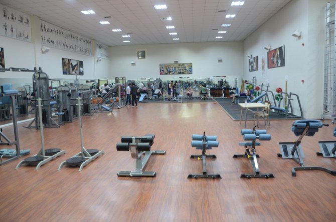 Ereğli’de Kültür Merkezi Spor Salonu yenilendi