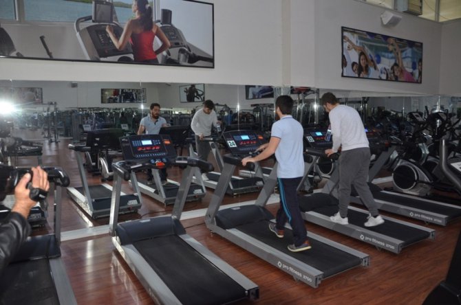 Ereğli’de Kültür Merkezi Spor Salonu yenilendi