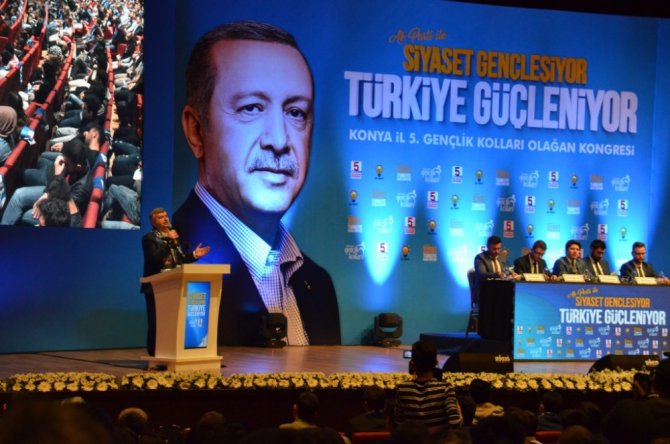 AK Parti Konya İl Gençlik Kolları Kongresi gerçekleştirildi