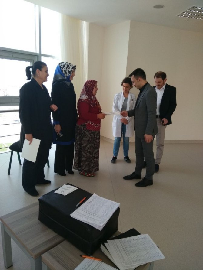 Beyşehir’de açılan diyabet okulu 6. dönem mezunlarını verdi