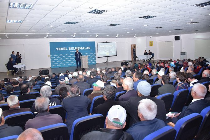 Başkan Akyürek, Derebucaklılarla buluştu