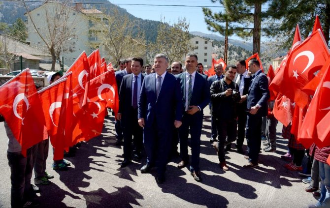 Başkan Akyürek, Derebucaklılarla buluştu