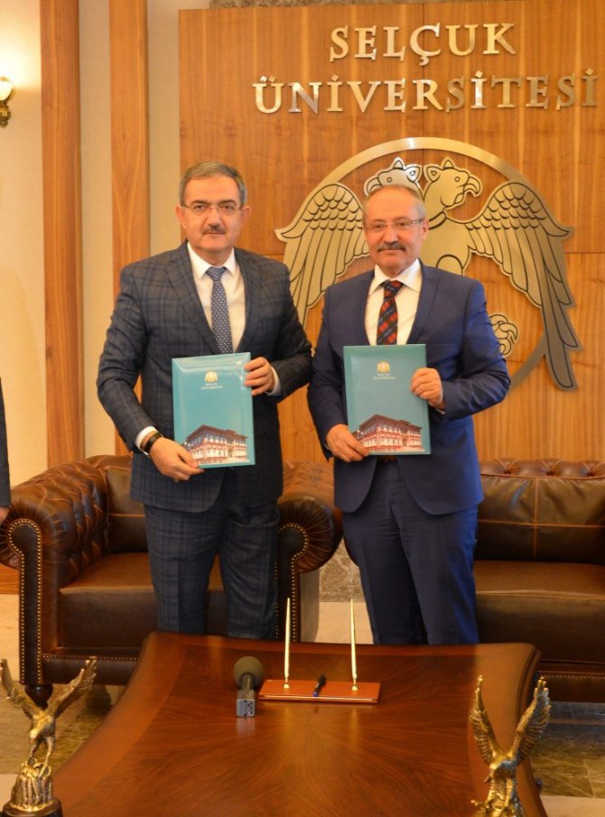 Selçuk ile Konya Büyükşehir’den çevreyi güzelleştirecek protokol
